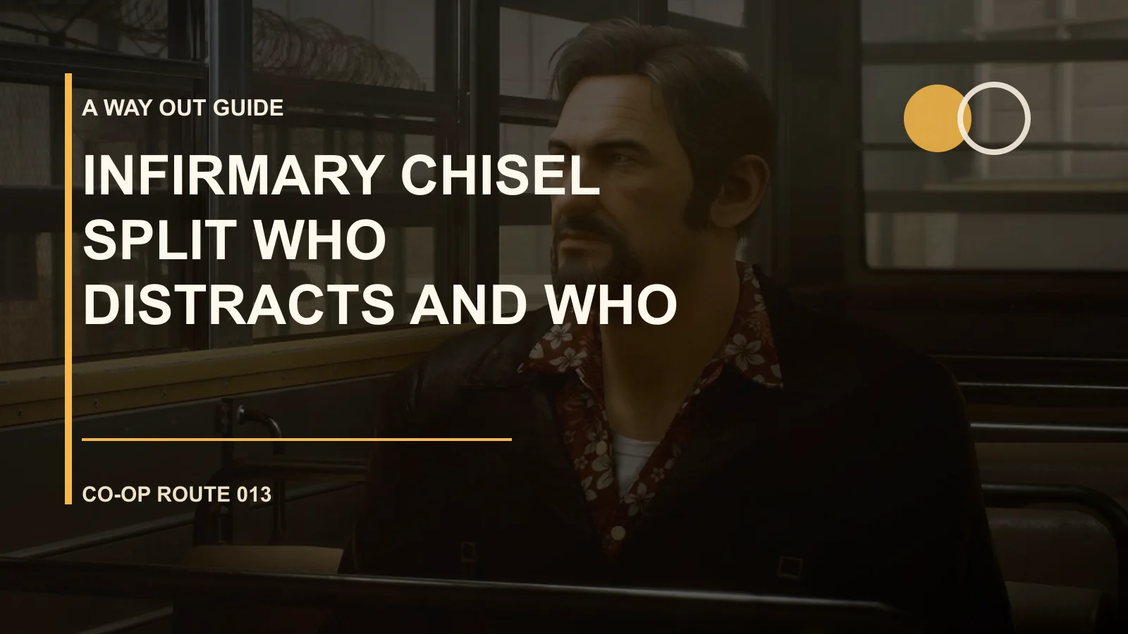 Infirmary Chisel Split: Who Distracts and Who Moves