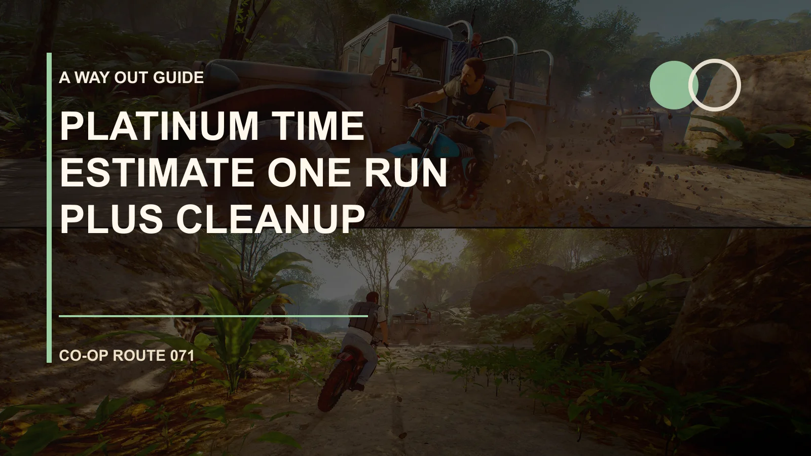 Platinum Time Estimate: One Run Plus Cleanup
