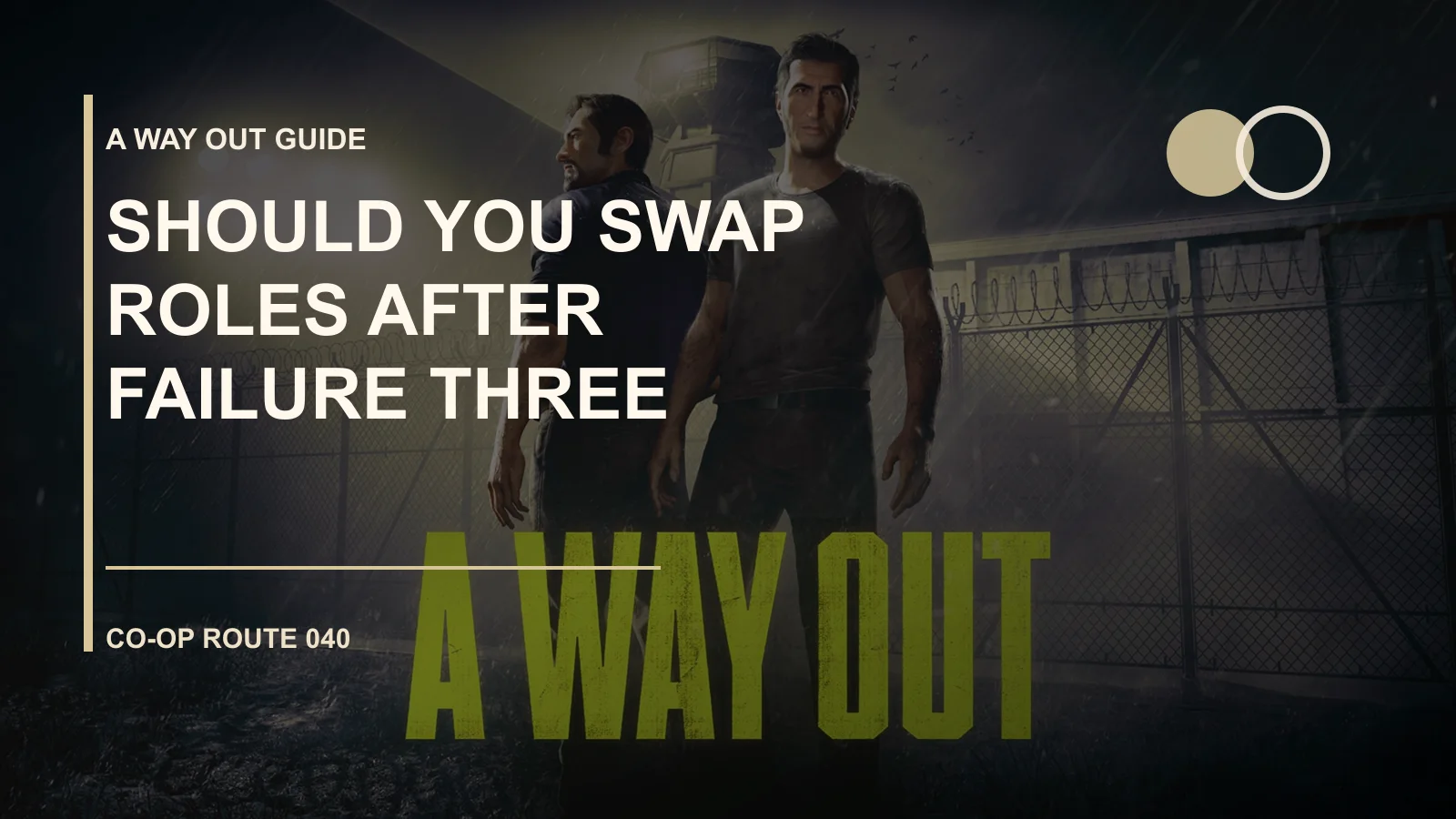 Should You Swap Roles After Failure: Three Signals