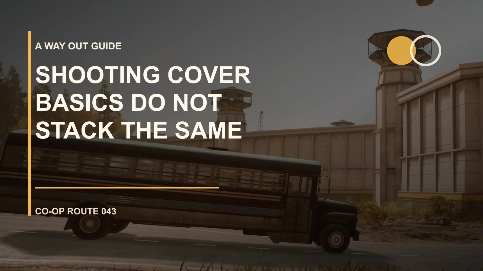 Shooting Cover Basics: Do Not Stack the Same Lane