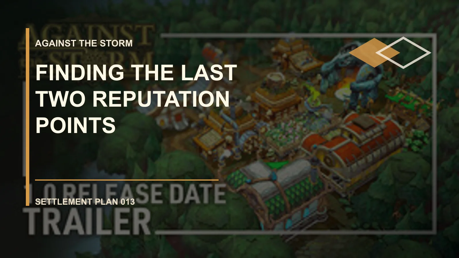 Finding the Last Two Reputation Points