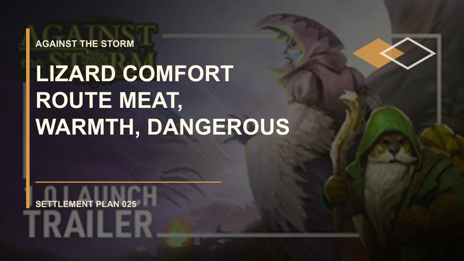 Lizard Comfort Route: Meat, Warmth, Dangerous Jobs