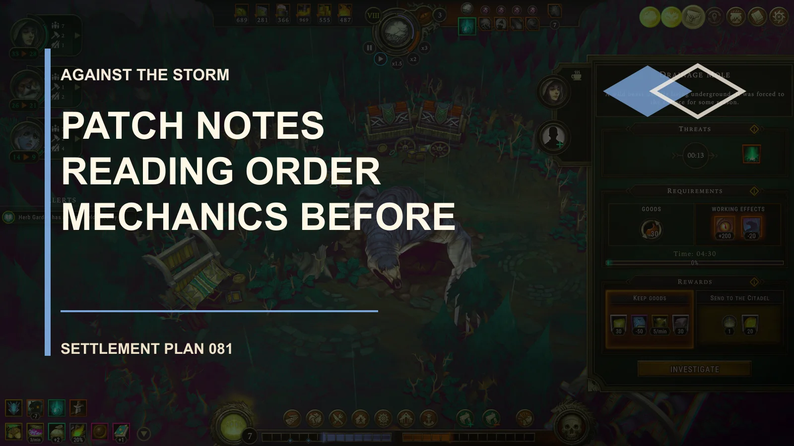 Patch Notes Reading Order: Mechanics Before Numbers