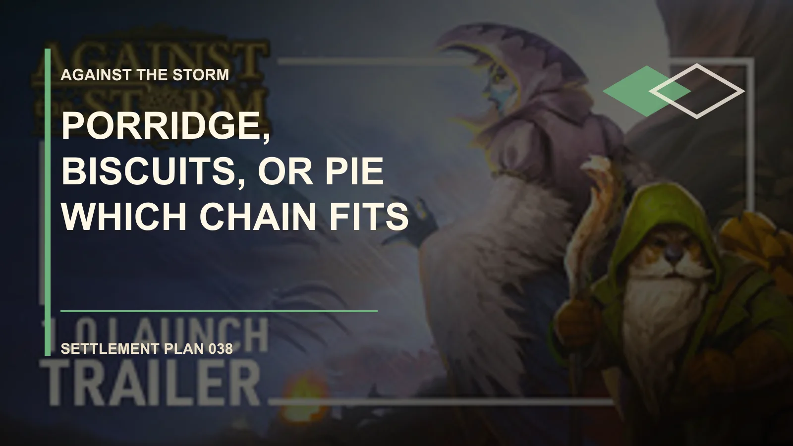 Porridge, Biscuits, or Pie: Which Chain Fits