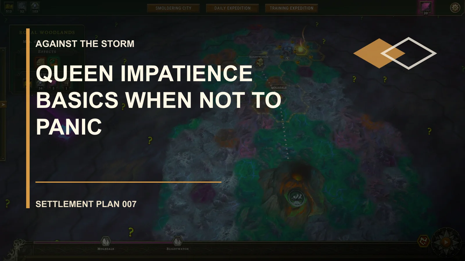 Queen Impatience Basics: When Not to Panic