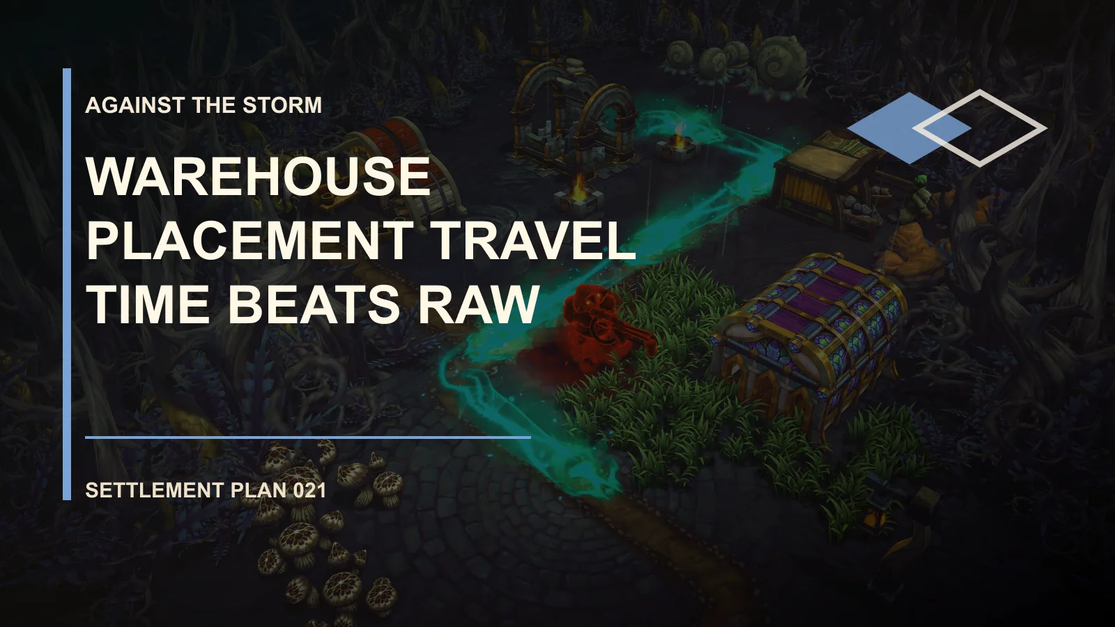 Warehouse Placement: Travel Time Beats Raw Production