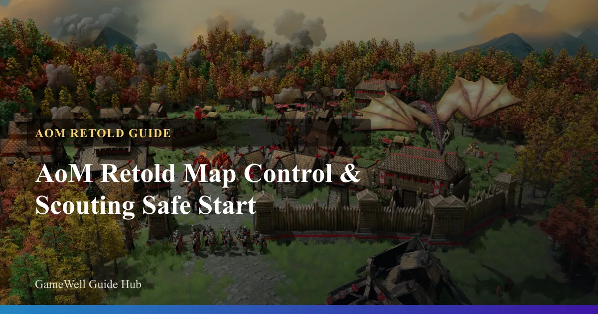 AoM Retold Map Control & Scouting Safe Start