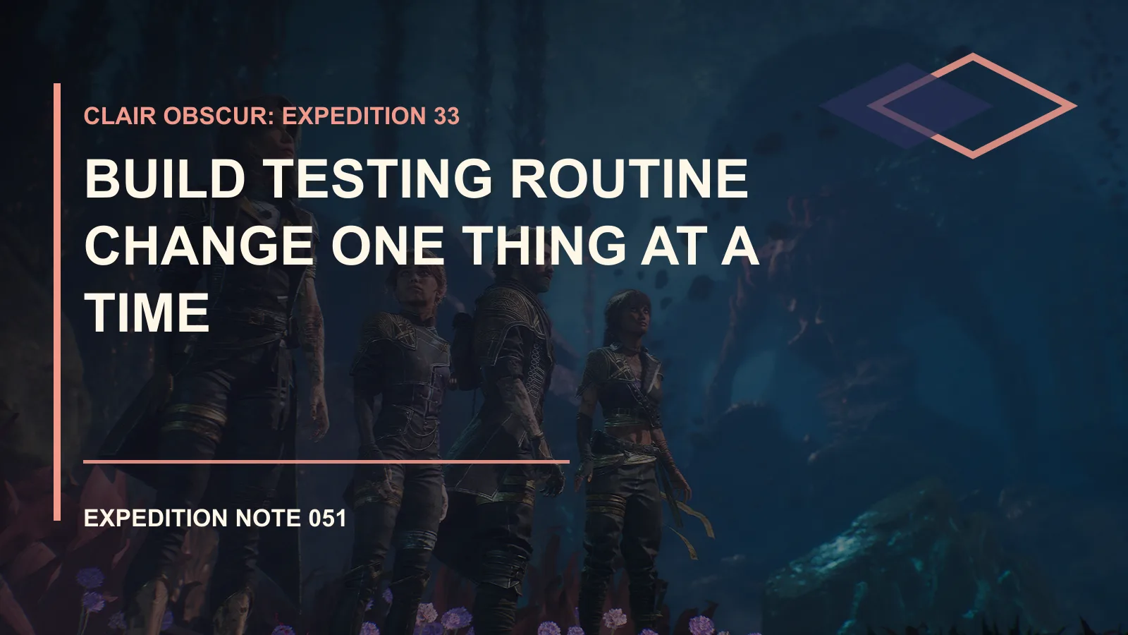 Clair Obscur: Expedition 33 Build Reset Testing