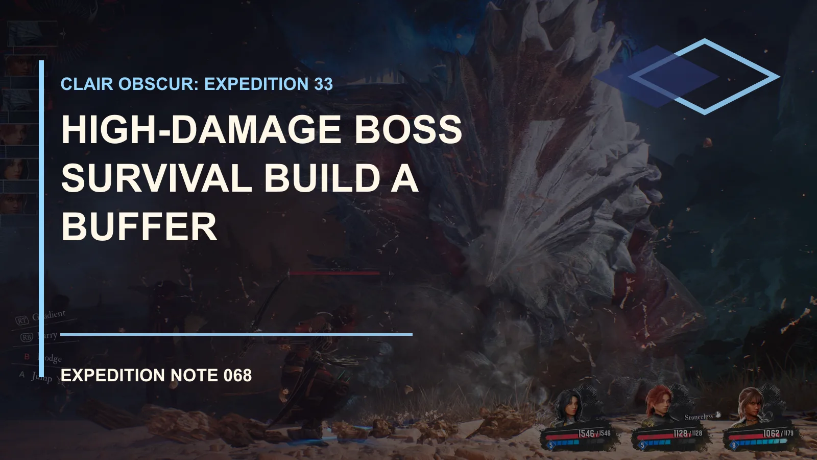 Clair Obscur: Expedition 33 High Damage Boss Survival