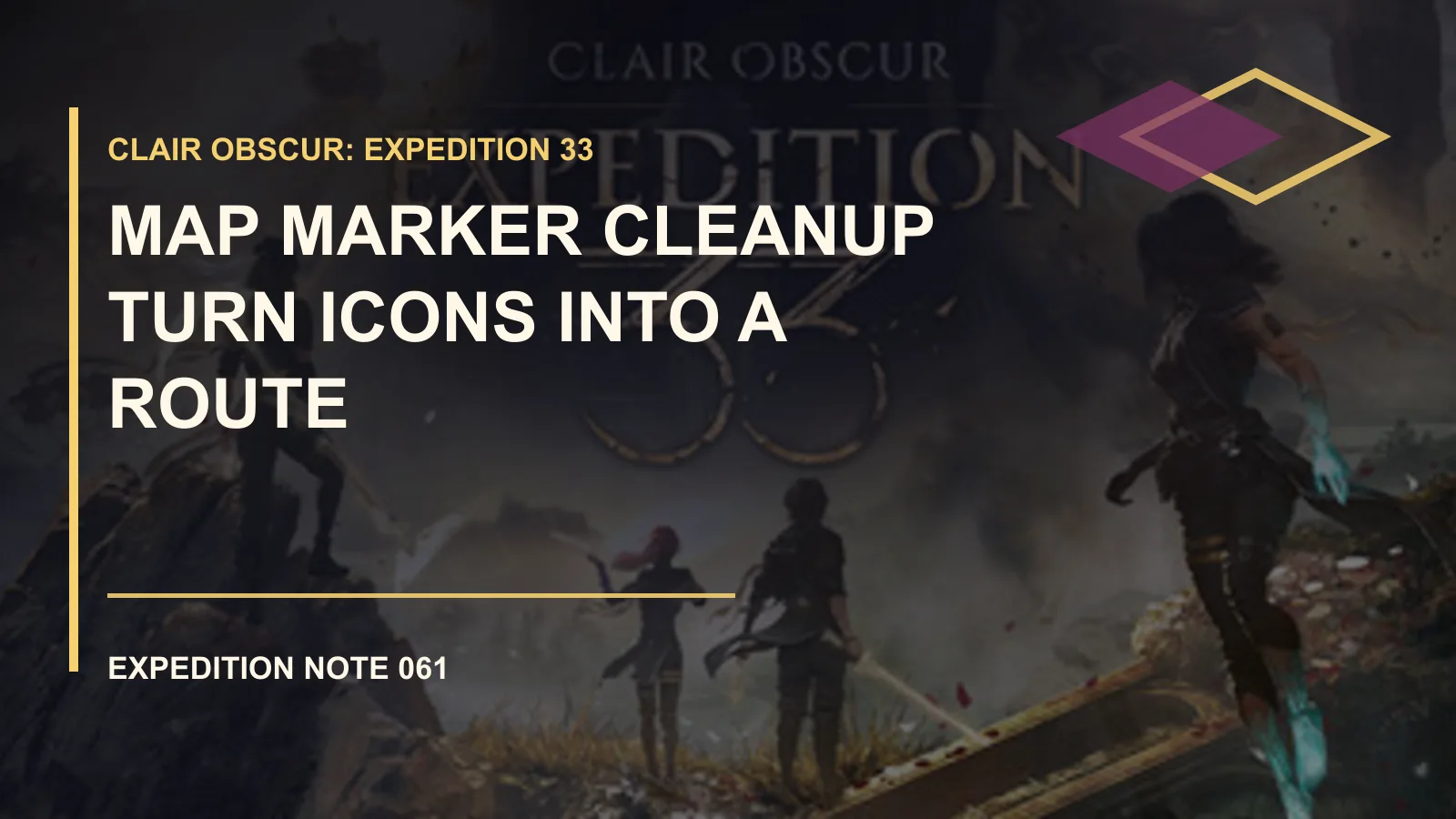 Clair Obscur: Expedition 33 Map Marker Cleanup