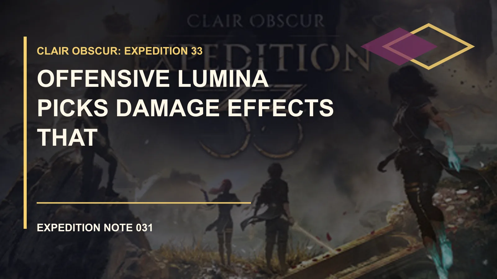 Clair Obscur: Expedition 33 Offensive Lumina Picks