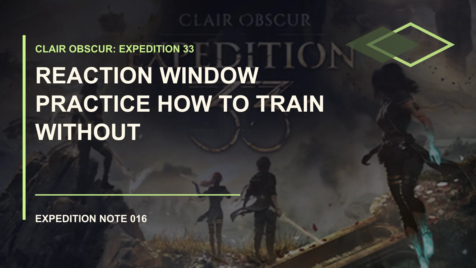Clair Obscur: Expedition 33 Reaction Window Practice