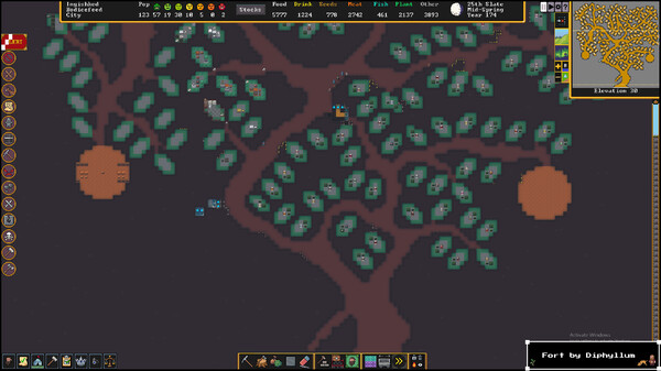 Dwarf Fortress Map & Quests Hub