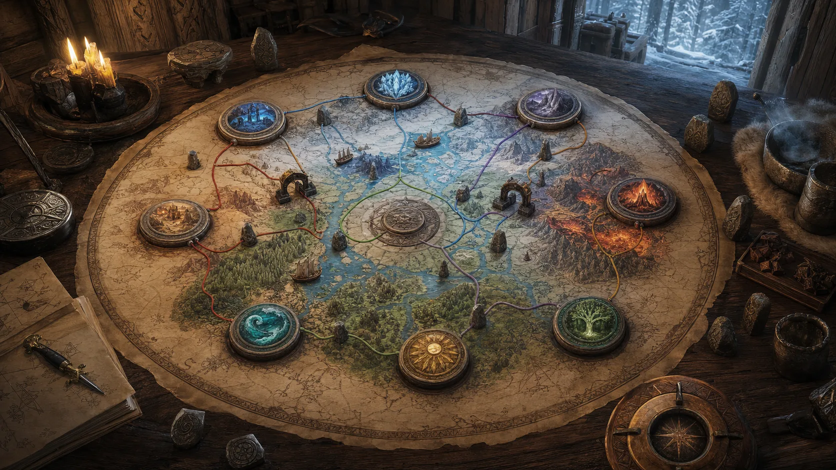 God of War Ragnarok Realm Favors Section